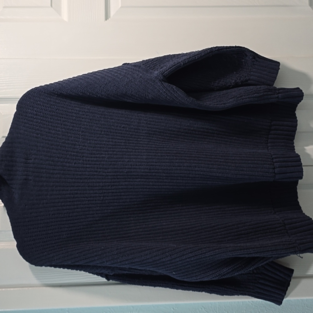 Aerie Navy Blue Turtleneck Sweater - Picture 6 of 12